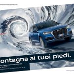 copy writer pubblicità Audi quattro Coppa del Mondo di Sci