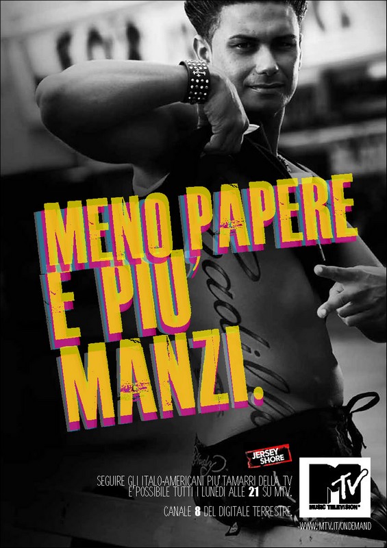 pubblicit&agrave; mtv copywriter