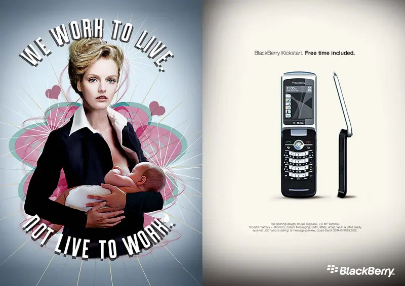 copywriter blackberry