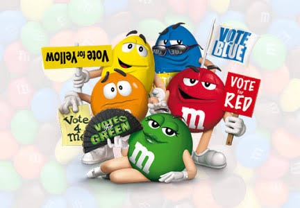 elezioni m&m copywriter