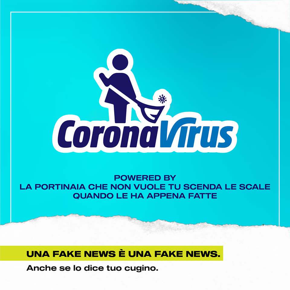 corona virus powered by la portinaia