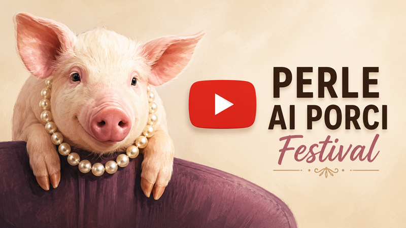 pubblicità perle ai porci
